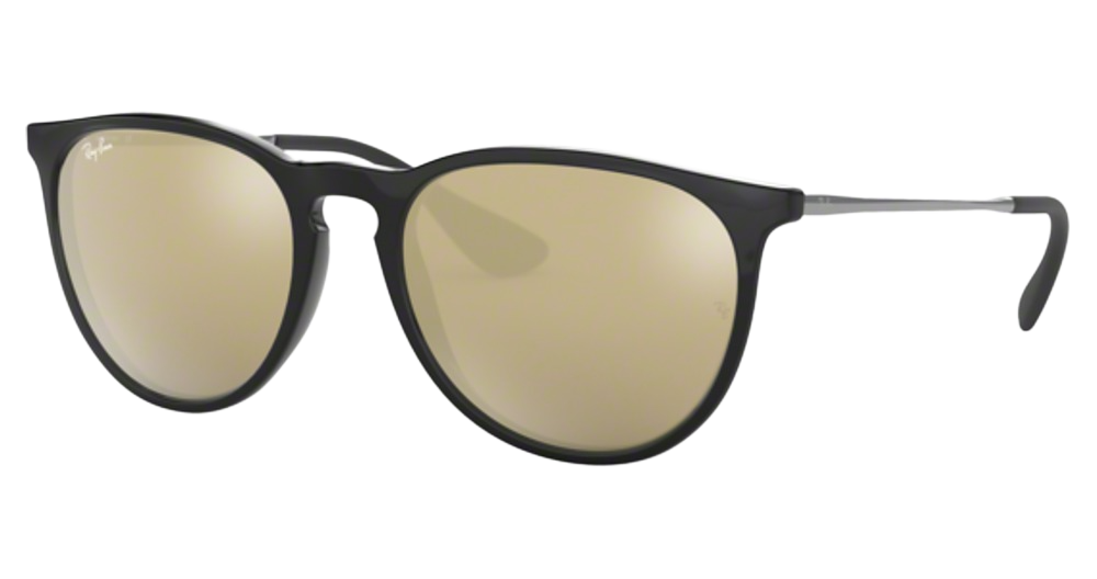 BLACK / LIGHT BROWN MIRROR GOLD