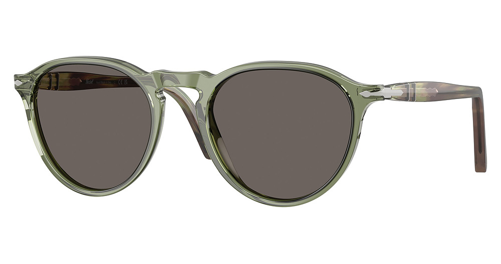 TRANSPARENT GREEN / DARK GREY