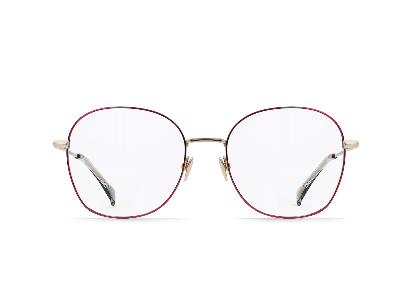 SATIN PINK LIGHT GOLD + FOG / CLEAR