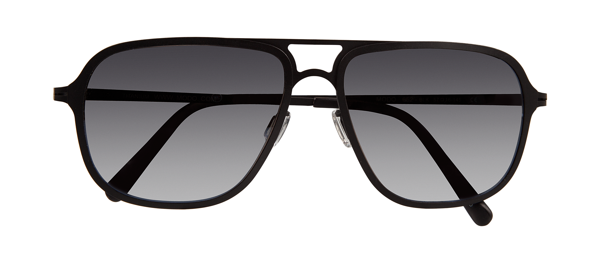 Modo 652 aviator sunglasses in Black