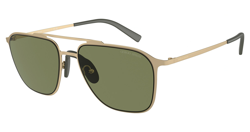 MATTE PALE GOLD / GREEN