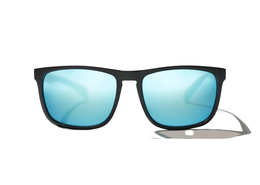 Black Matte/Blue Mirror 