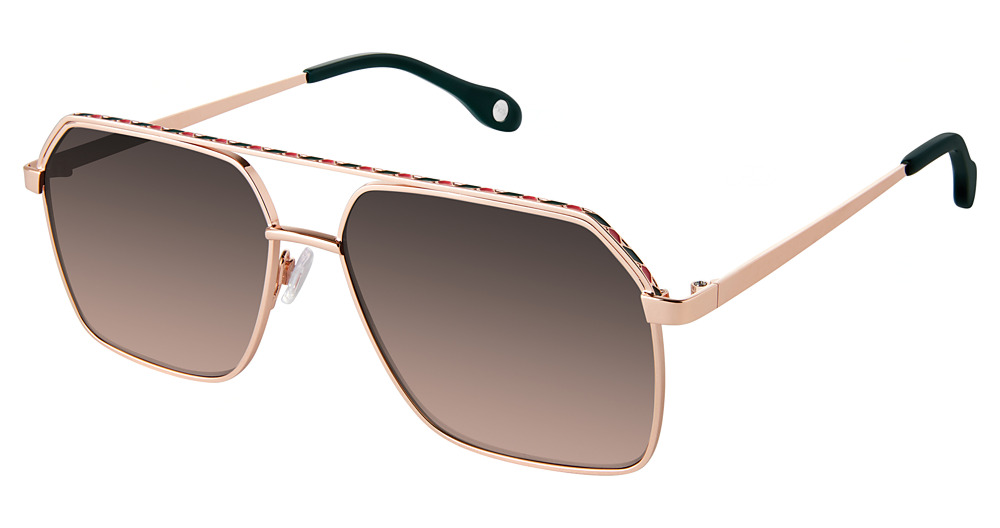 ROSE GOLD EMERALD CORAL