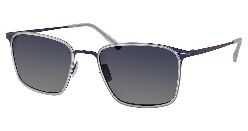 Modo 683 square eyeglasses in Crystal