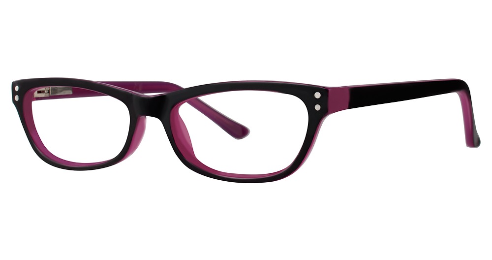 black/plum