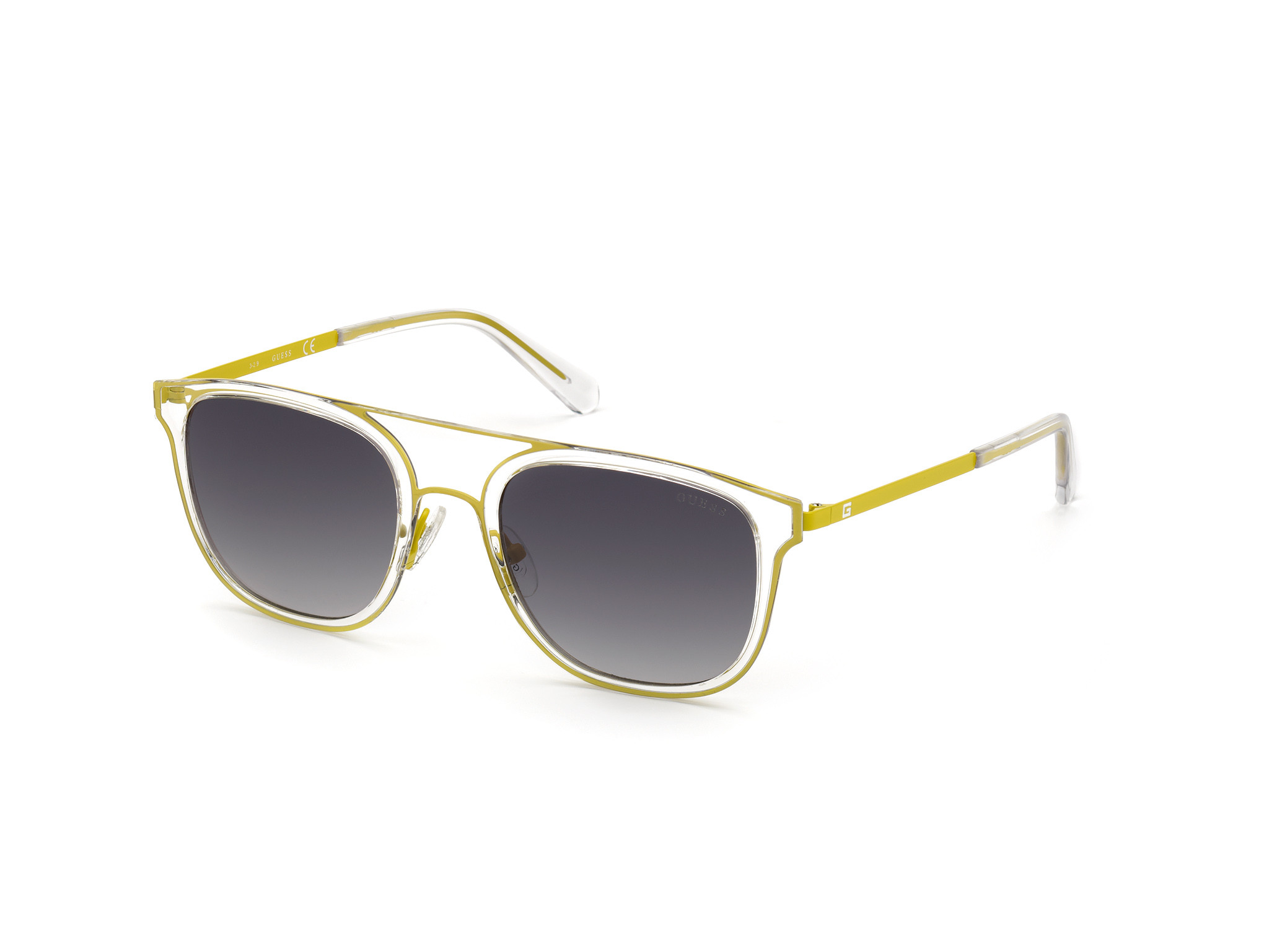 Shiny Yellow / Smoke Mirror