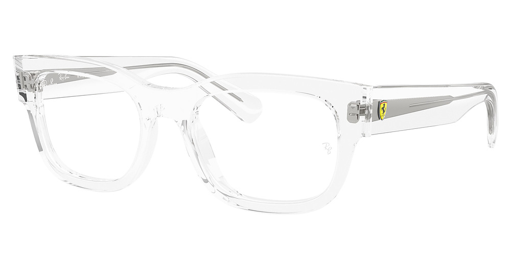 Ray-Ban RX5528M round eyeglasses in Transparent