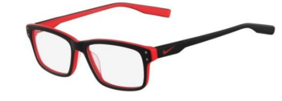 Matte Black Hyper Red