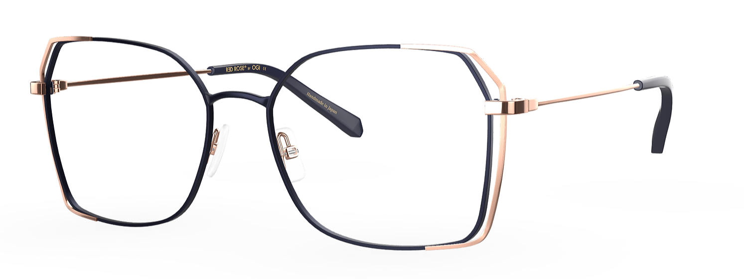 NAVY ROSE GOLD