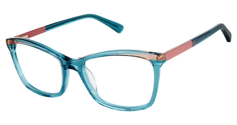 teal / blush