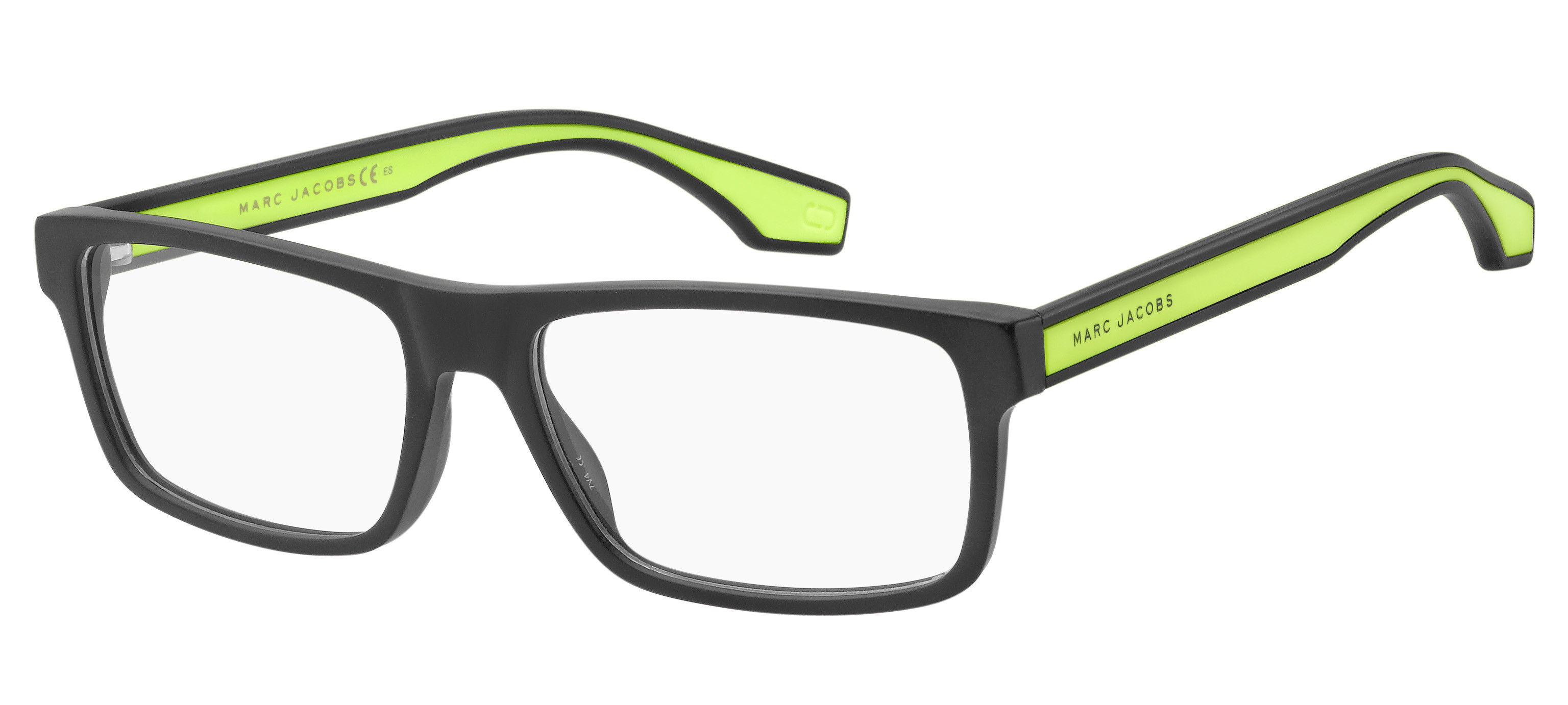 Marc Jacobs Marc 290 rectangle eyeglasses in Black Yellow