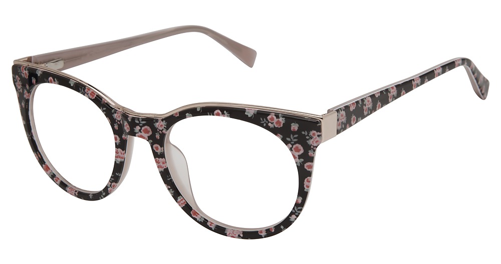 black floral