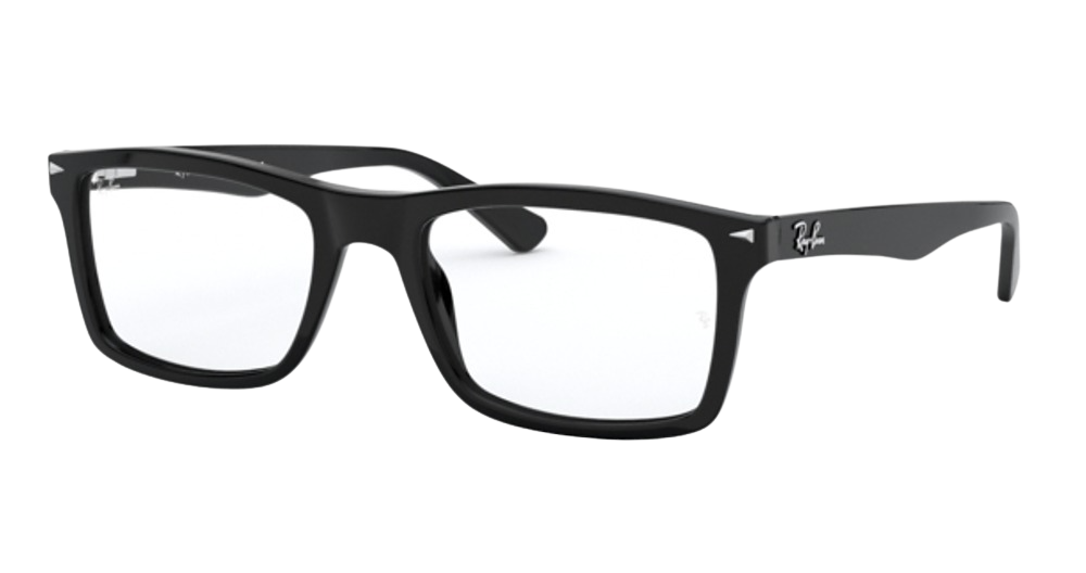 Ray-Ban RX5287 rectangle eyeglasses in Black