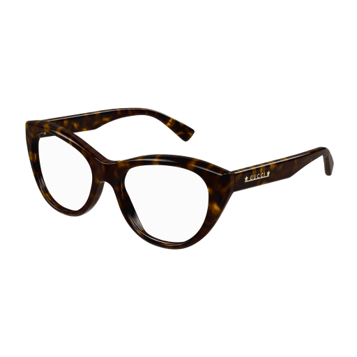 Gucci GG1172O cateye eyeglasses in Havana
