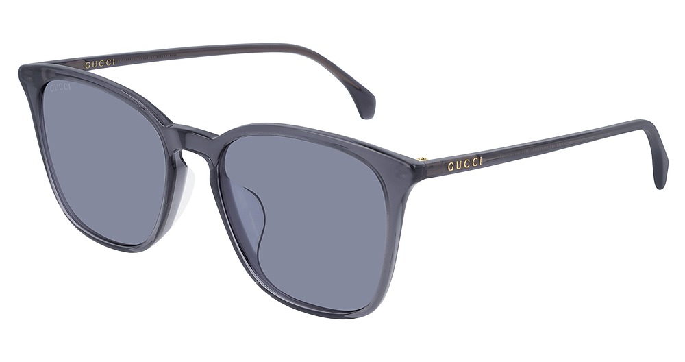 Gucci GG0547SK round sunglasses in Grey Grey Blue/Nylon