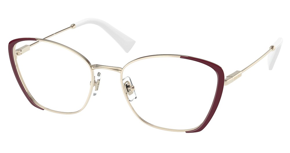 Miu Miu MU 51UV cateye eyeglasses in Bordeaux