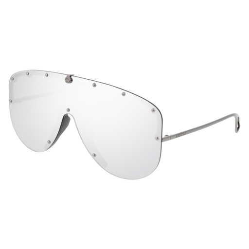 Gucci GG0667S aviator sunglasses in Ruthenium