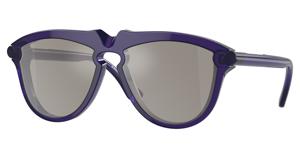 VIOLET / LIGHT GREY MIRROR SILVER