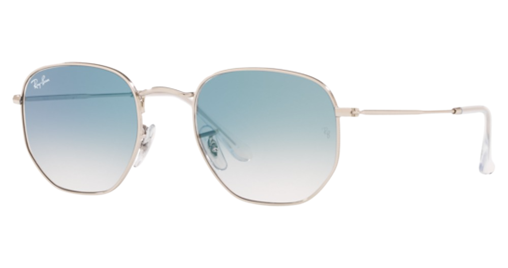 SILVER / CLEAR GRADIENT BLUE