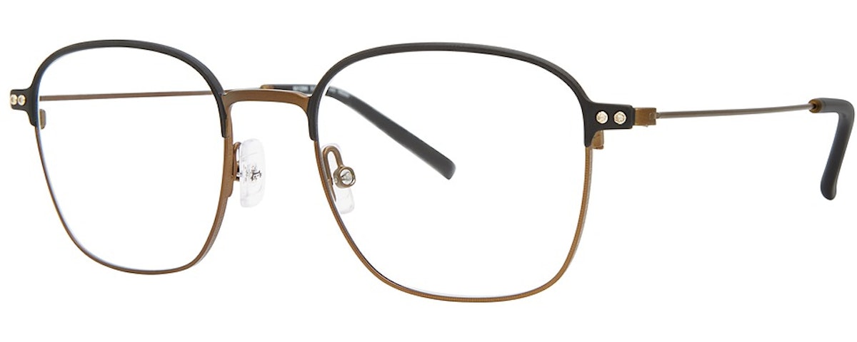 BLACK / ANTIQUE GOLD