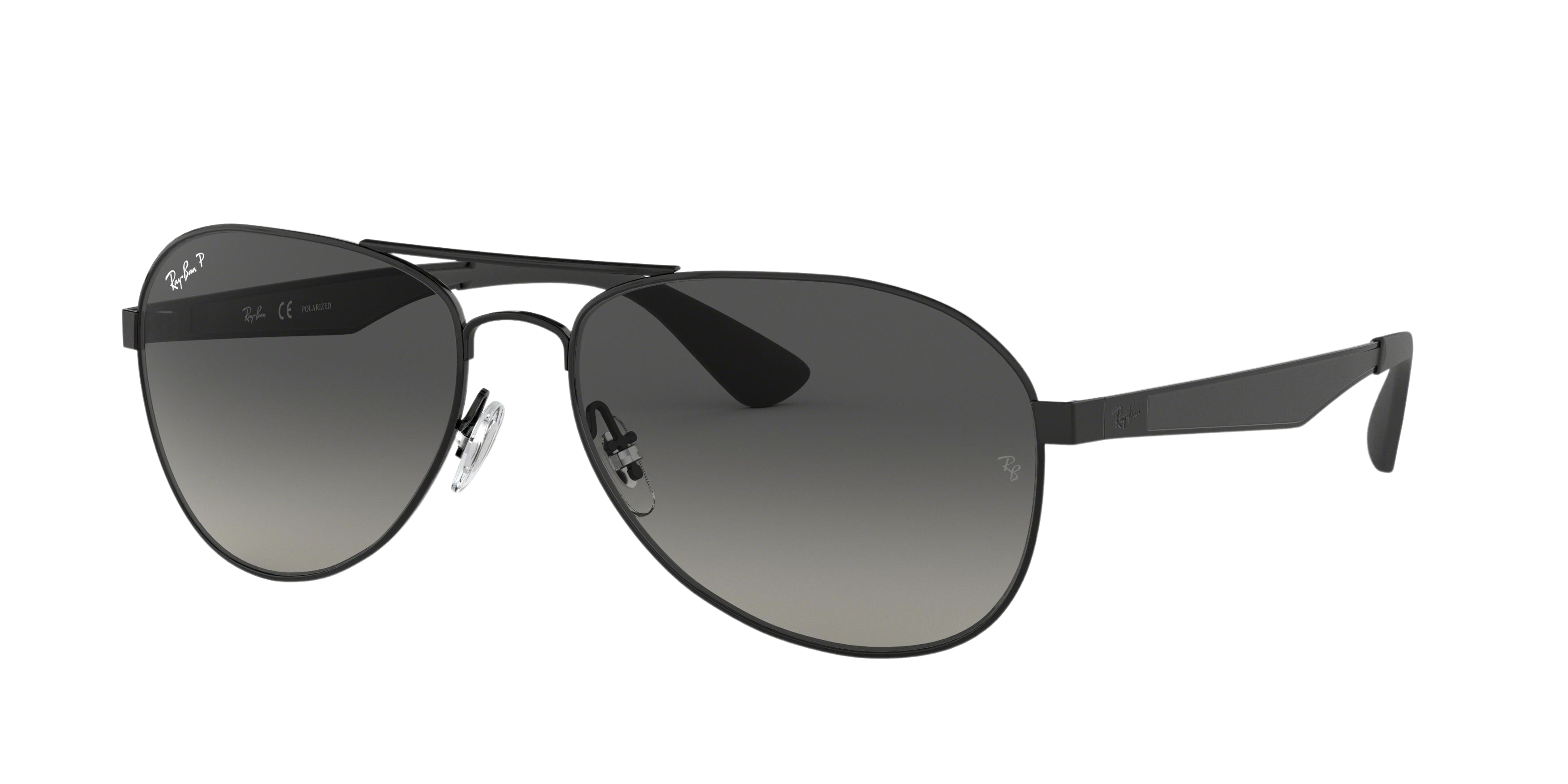 Ray-Ban RB3549 aviator sunglasses in Black