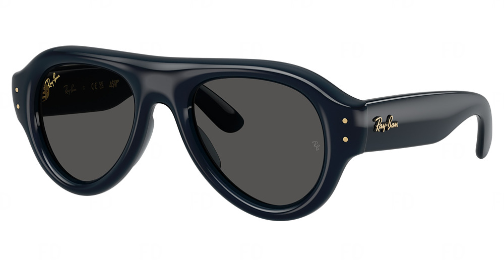 TRANSPARENT DARK BLUE / ULTRA BLACK