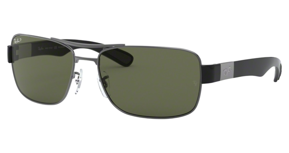 GUNMETAL / GREEN