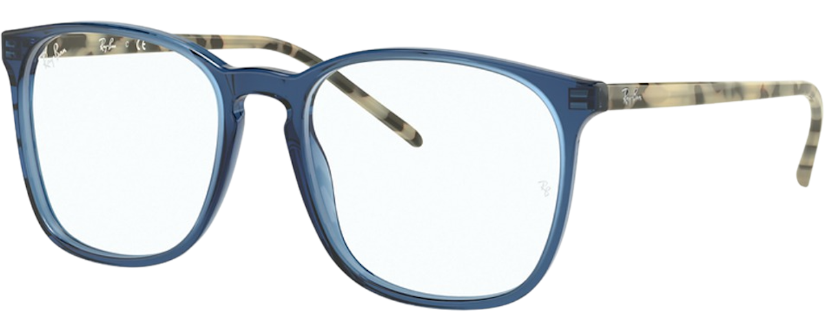 TRANSPARENT BLUE