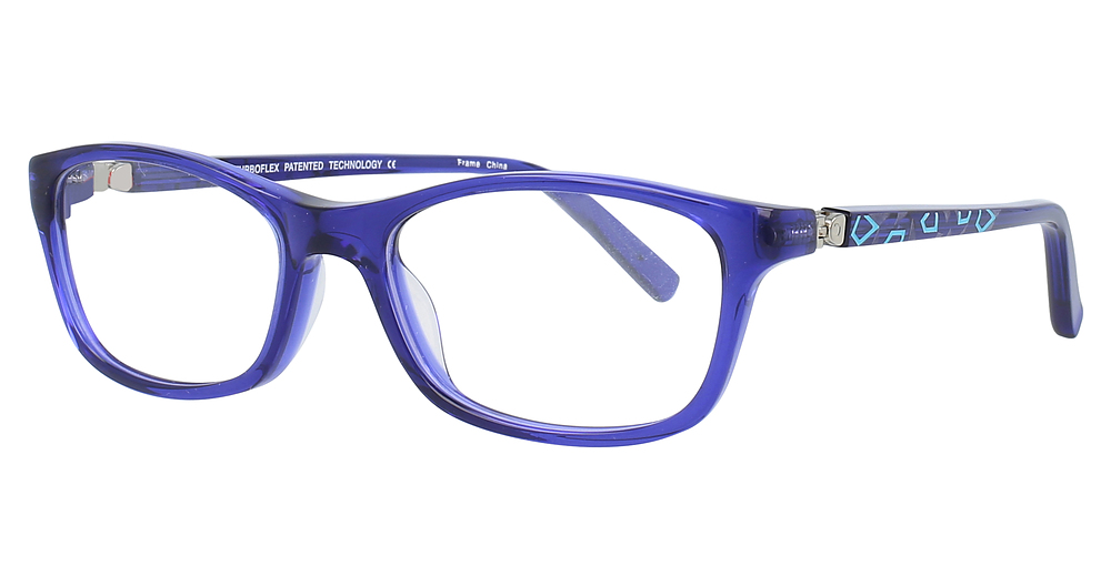 Violet & Light Blue
