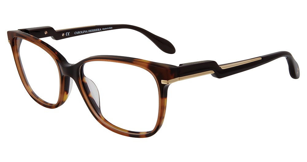 Carolina Herrera VHN592M cateye eyeglasses in Tortoise 0 Adr