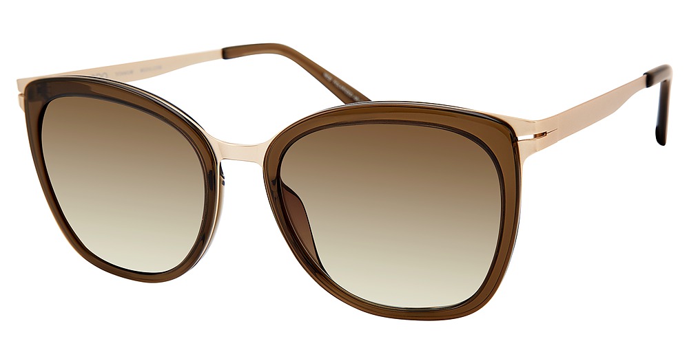 Modo 455 round sunglasses in Olive