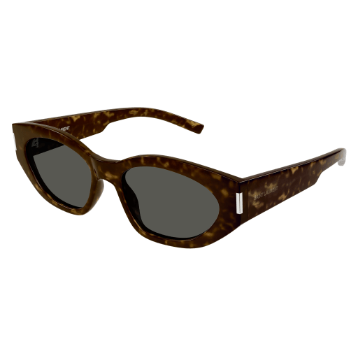 Saint Laurent SL 638 cateye eyeglasses in Havana