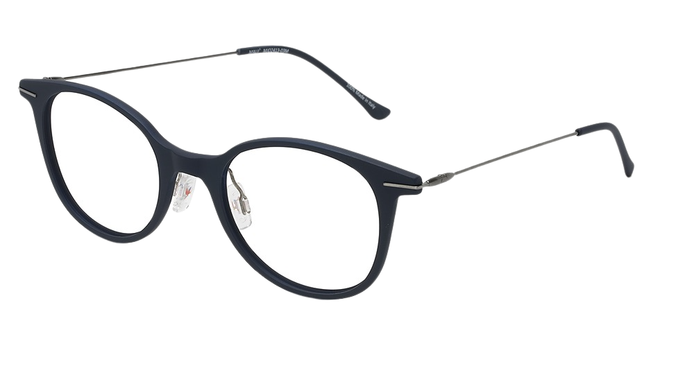 Matte Blue with Dark Gunmetal Temples
