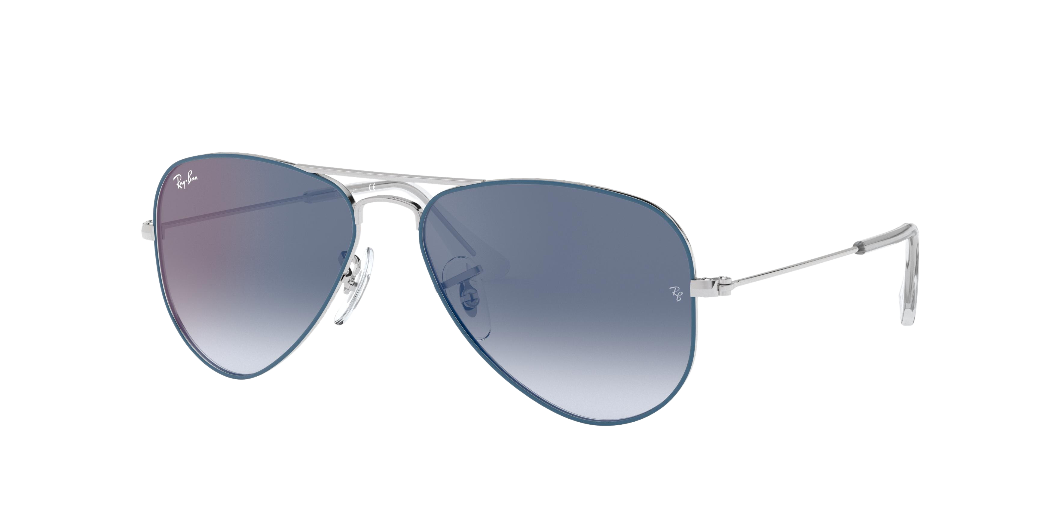 SILVER ON TOP LIGHT BLUE
