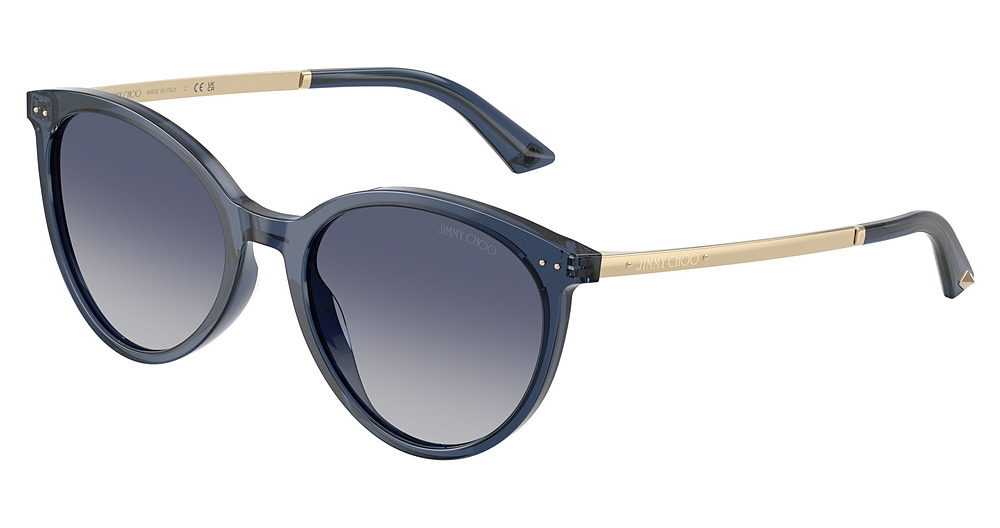 TRANSPARENT BLUE NAVY / LIGHT GREY GRADIENT DARK BLUE