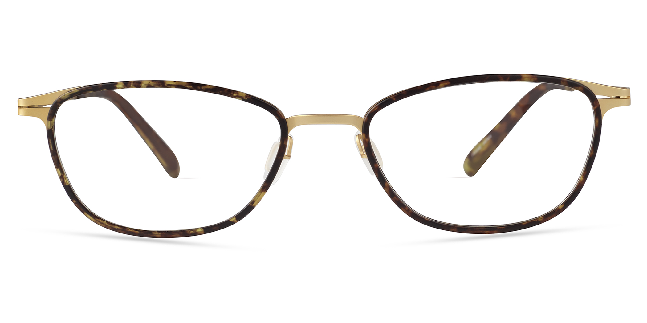 Modo 4406 round eyeglasses in Tortoise/Gold