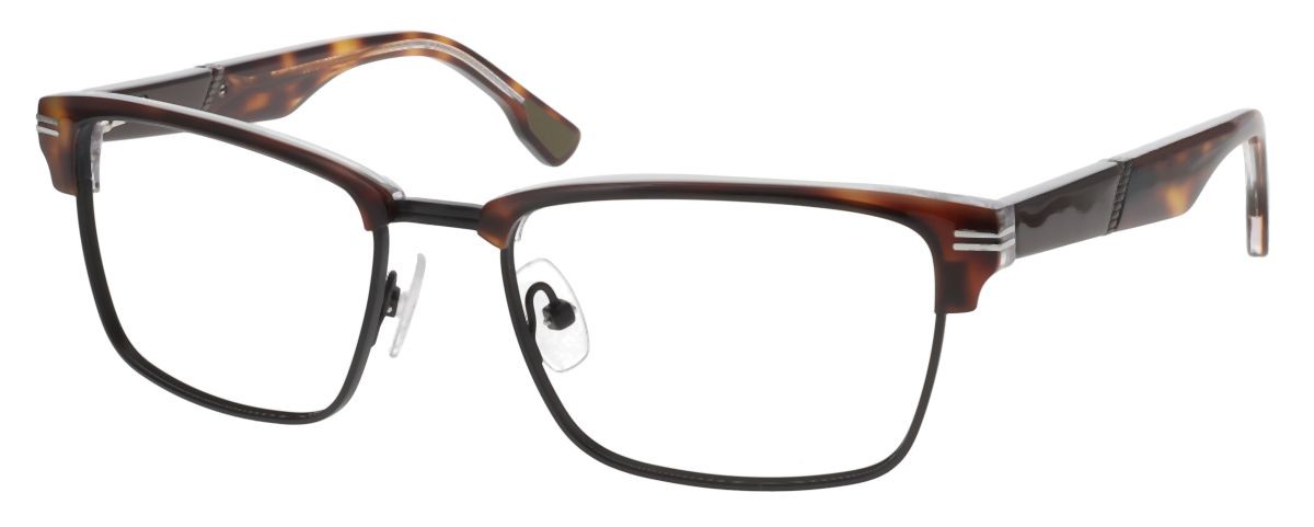 BROWN TORTOISE LAMINATE/BLACK