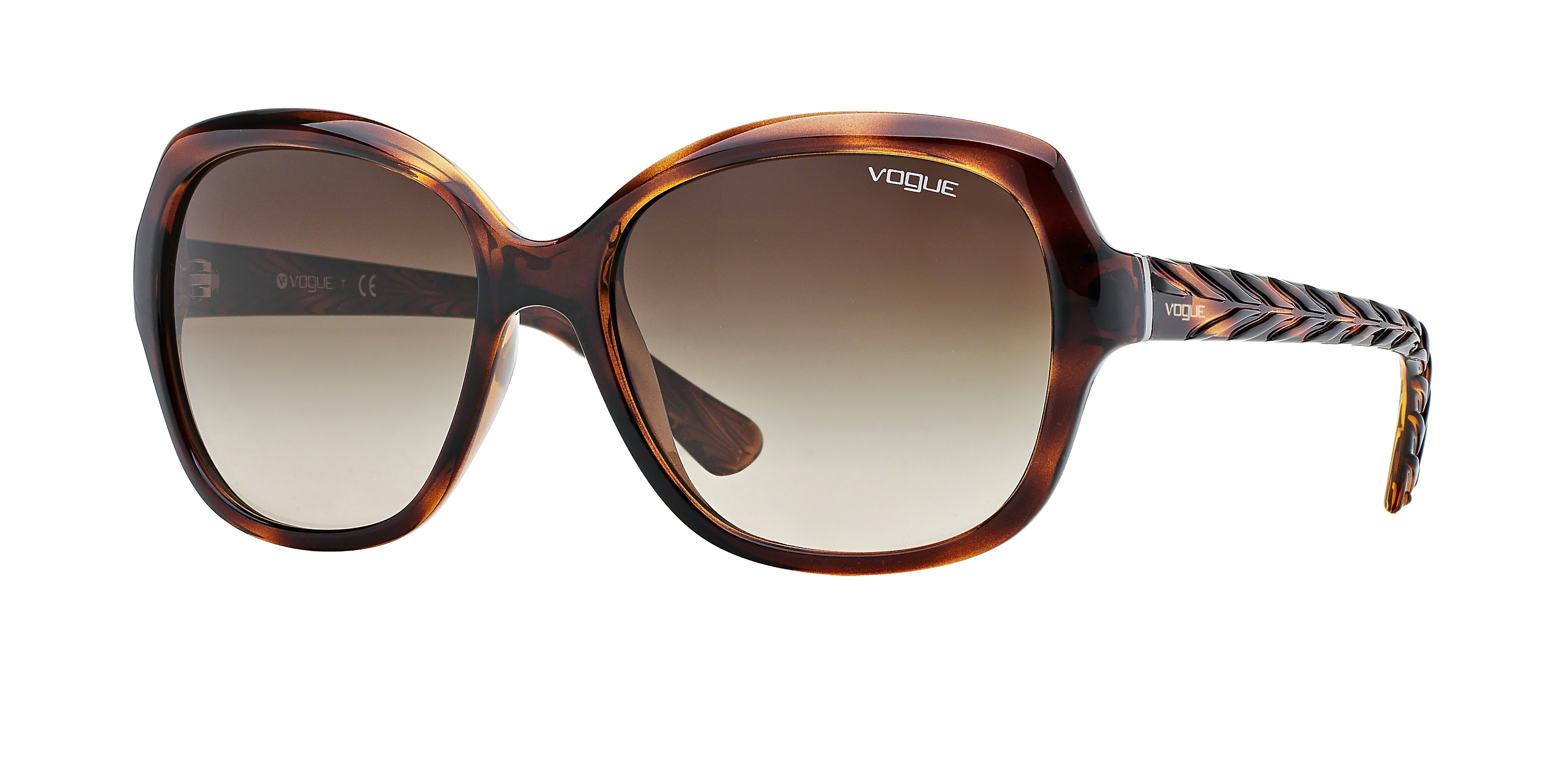 STRIPED DARK HAVANA