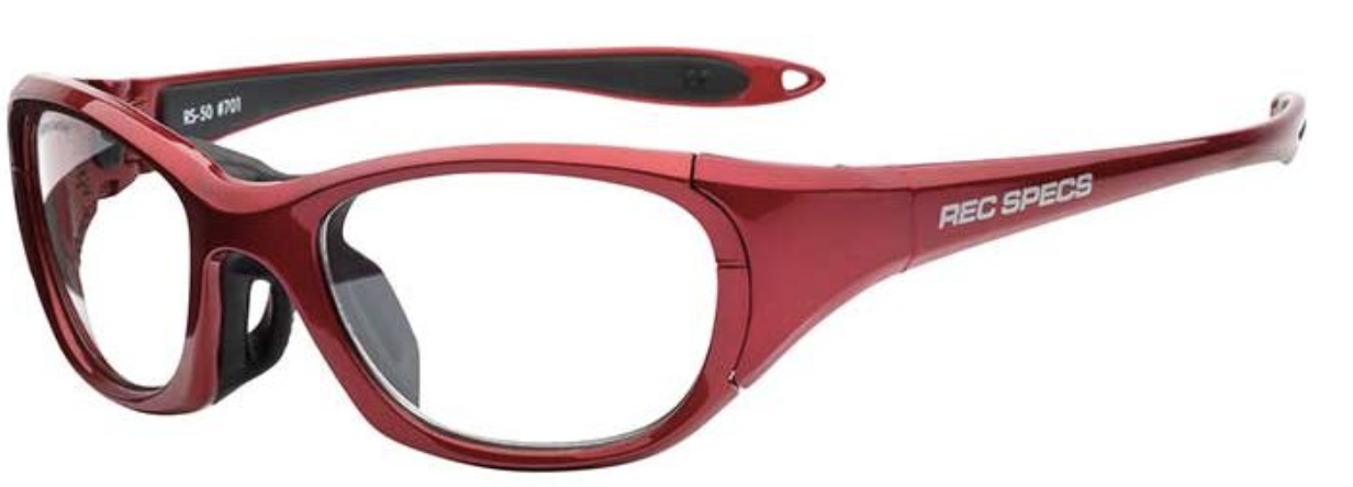 Shiny Crimson / Clear with Silver Flash