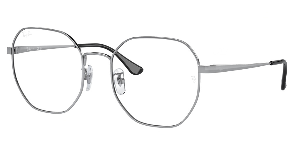 Ray-Ban RX6482D irregular eyeglasses in Silver