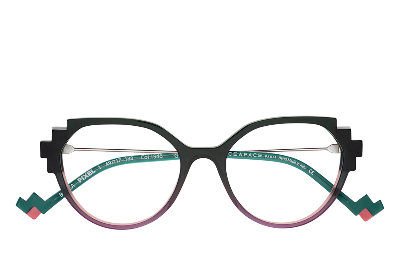 Pink + Green Degrade