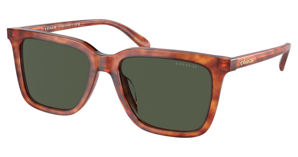CARAMEL TORTOISE / ARMY GREEN SOLID