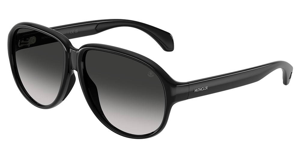 SHINY BLACK / LIGHT GREY GRADIENT BLACK