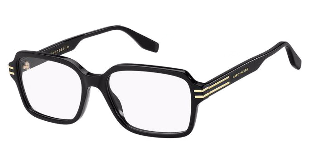 Marc Jacobs MARC 607 rectangle eyeglasses in Black