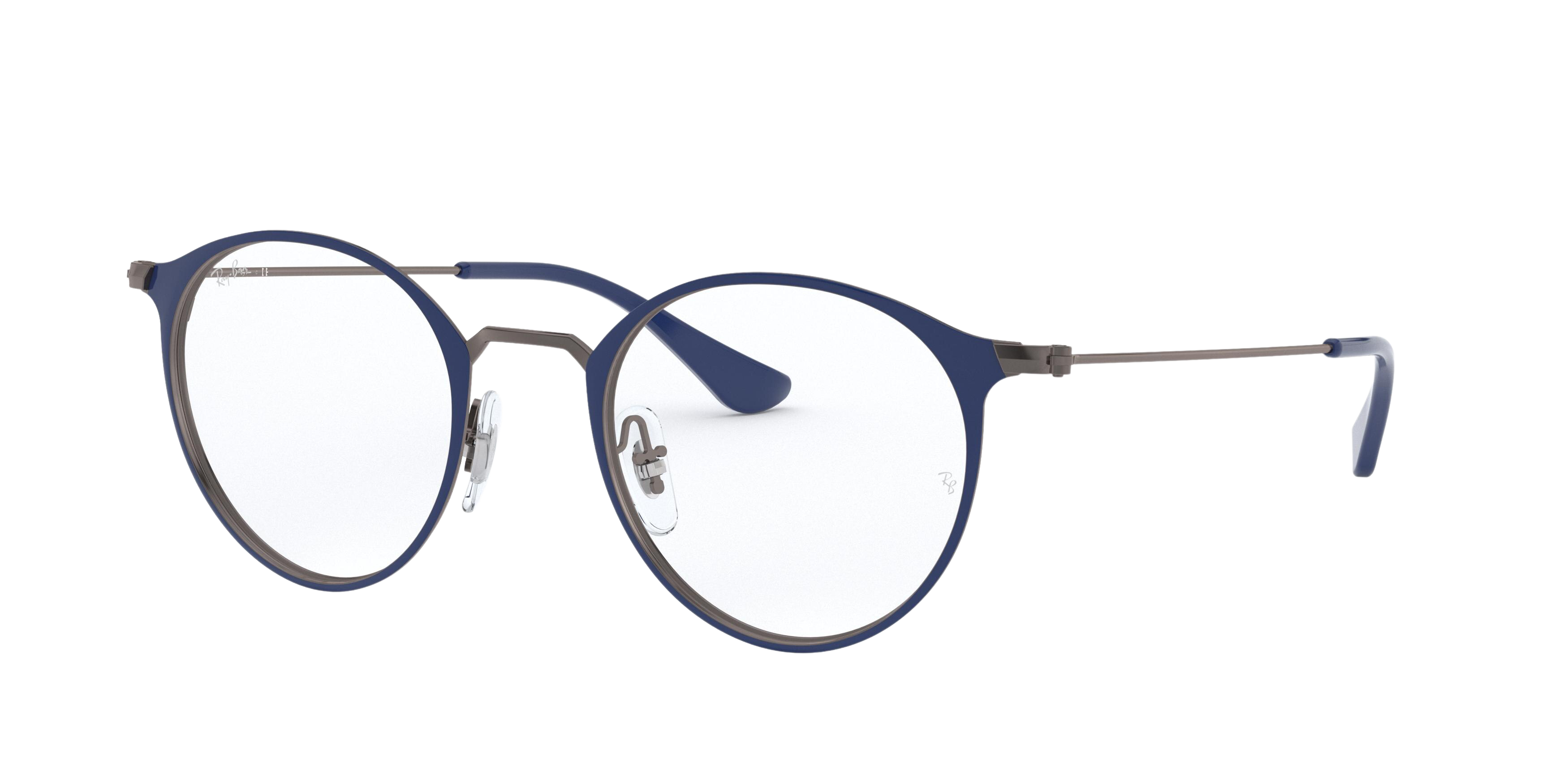 GUNMETAL/SHINY BLUE