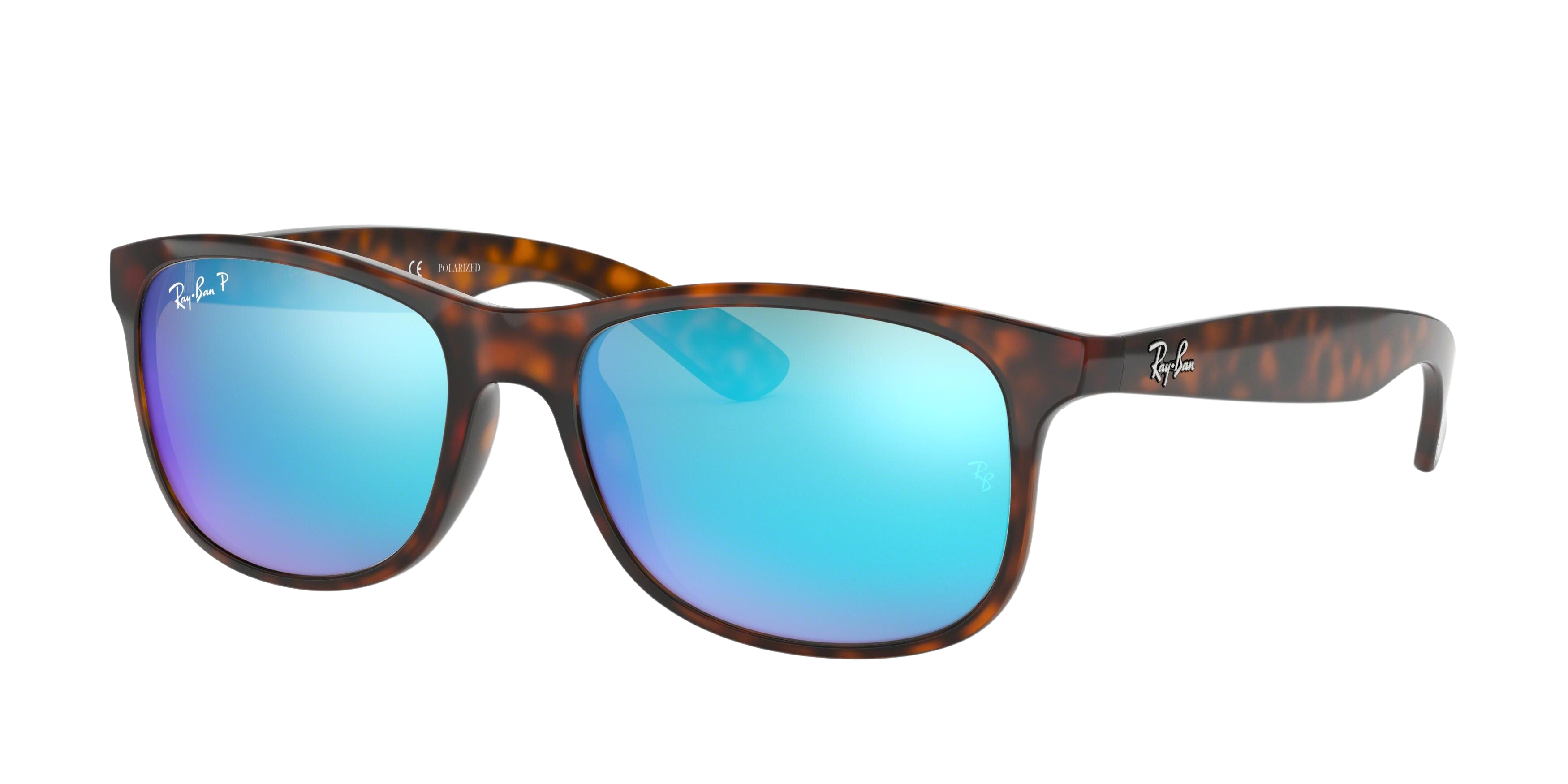 Ray-Ban RB4202 square sunglasses in Shiny Havana