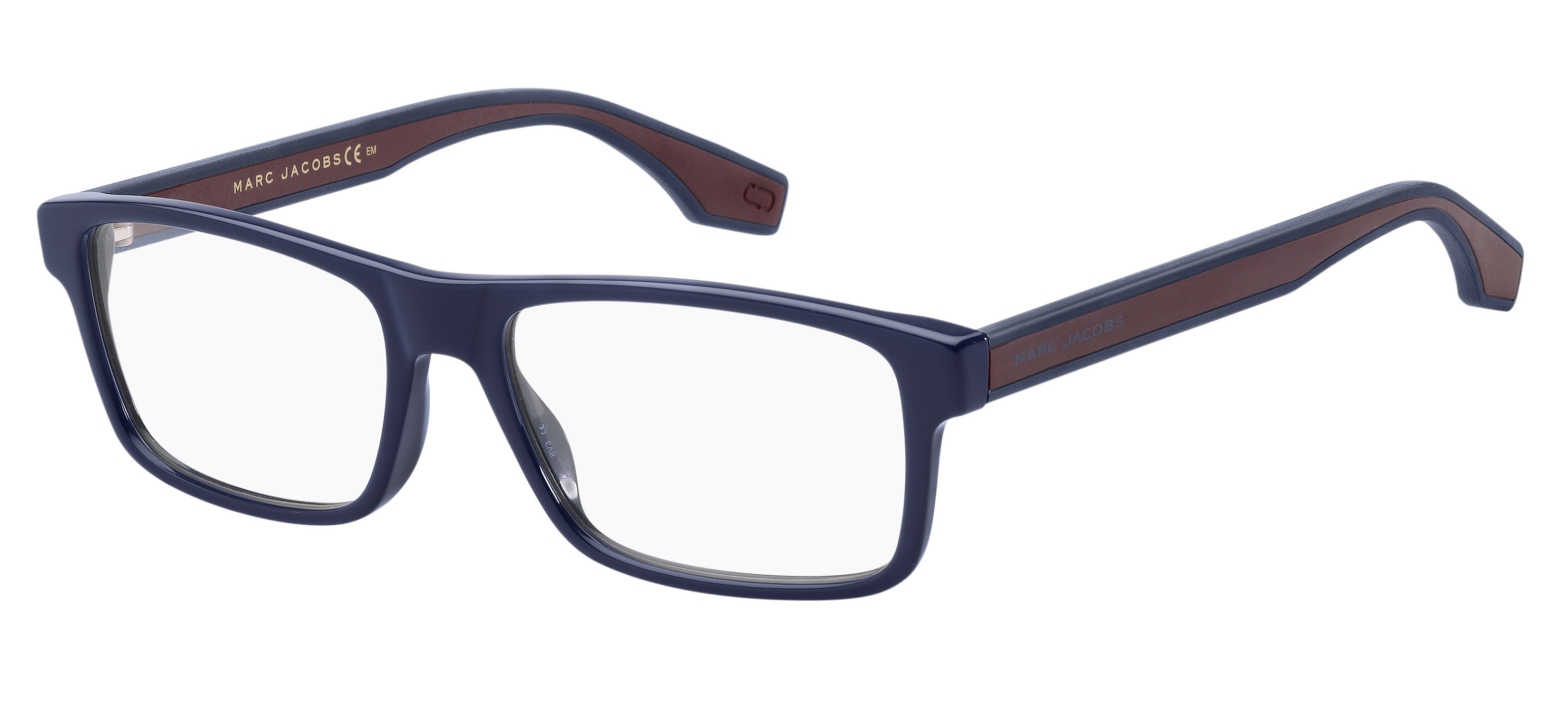Marc Jacobs Marc 290 rectangle eyeglasses in Blue Burgundy