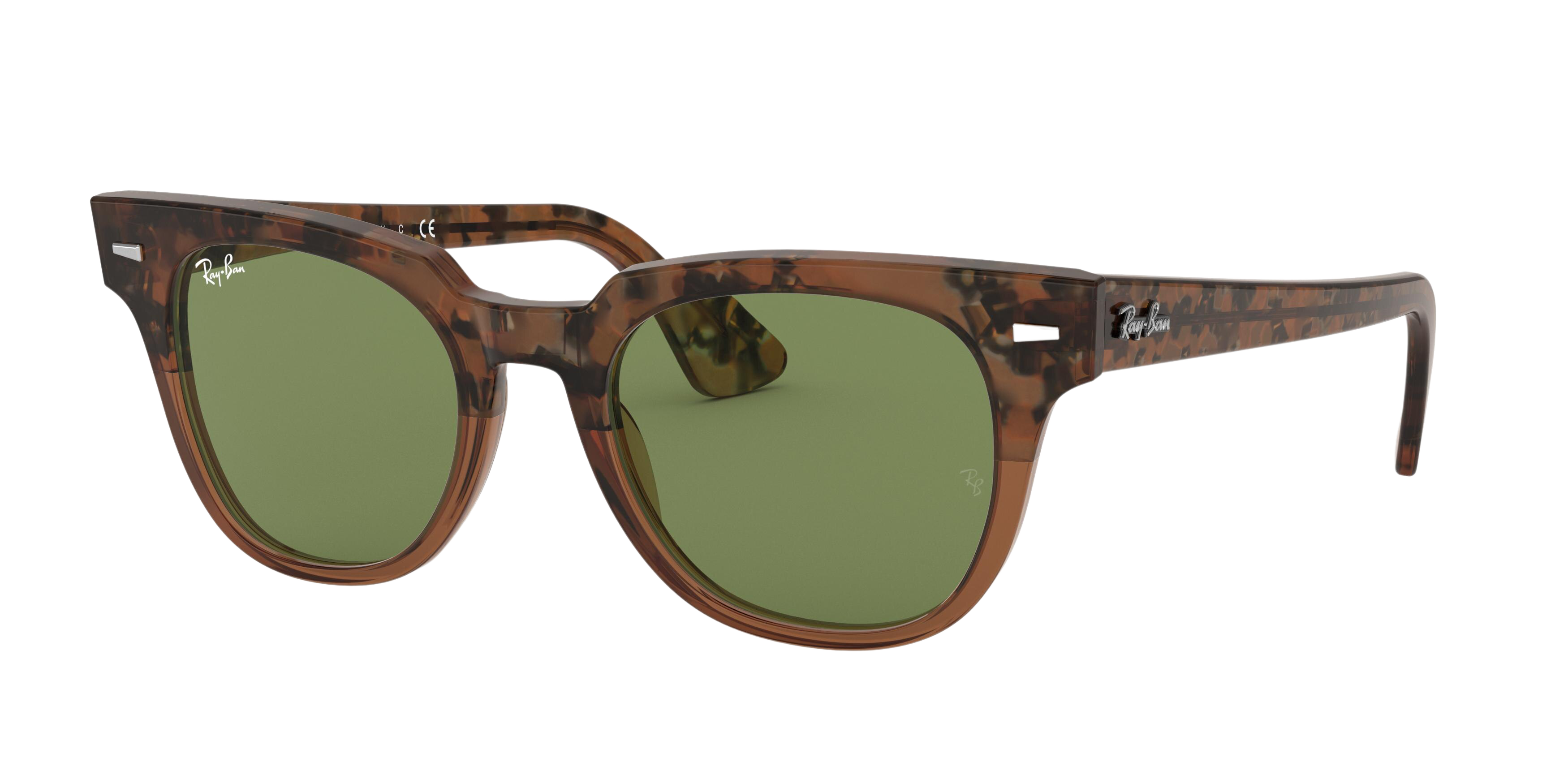Ray-Ban RB2168 square sunglasses in Gradient Havana Brown