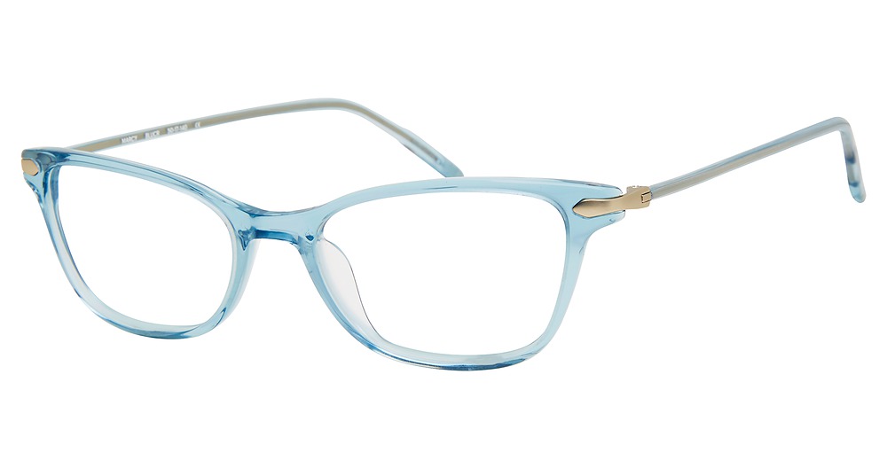 Modo MARCY cateye eyeglasses in Light Blue Crystal