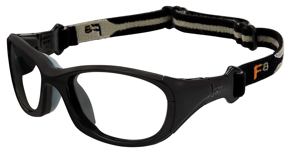 Shiny Black / Clear With Silver Flash Mirror